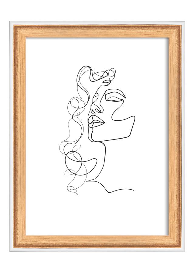 Walther Rahmen Silhouette Eiche 13x18 cm