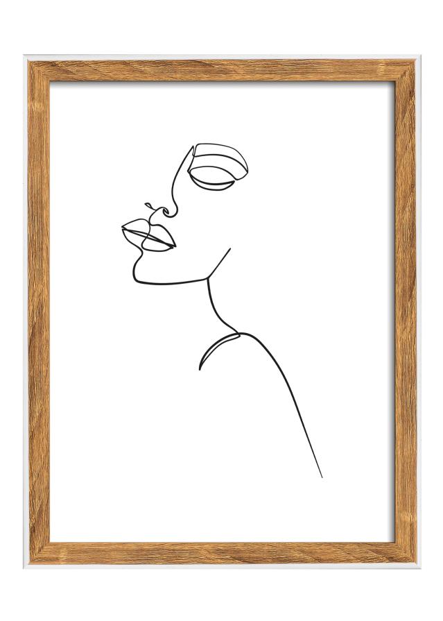 Walther Rahmen Silhouette Nussbaum 15x20 cm