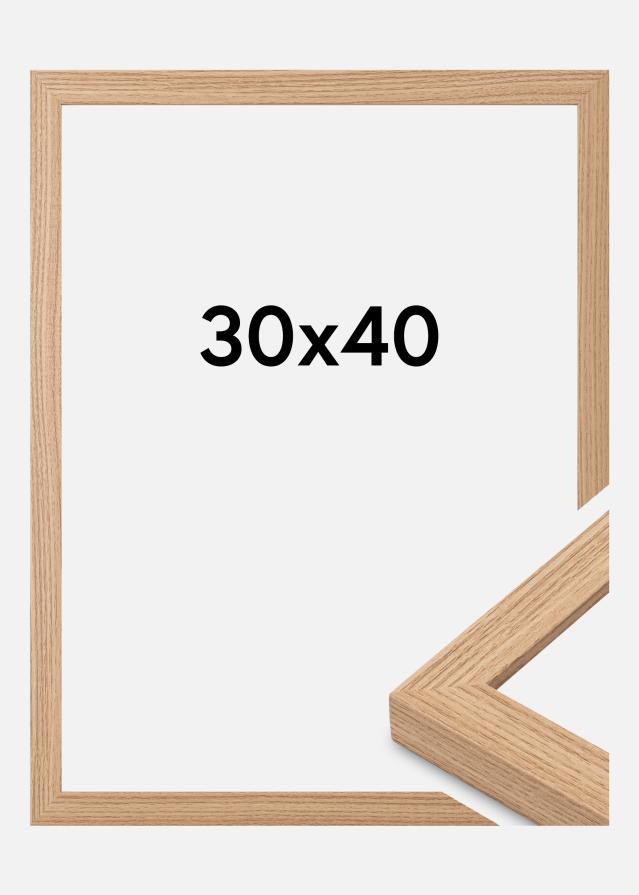Innova Bilderrahmen Eiche Breit 30 x 40 cm