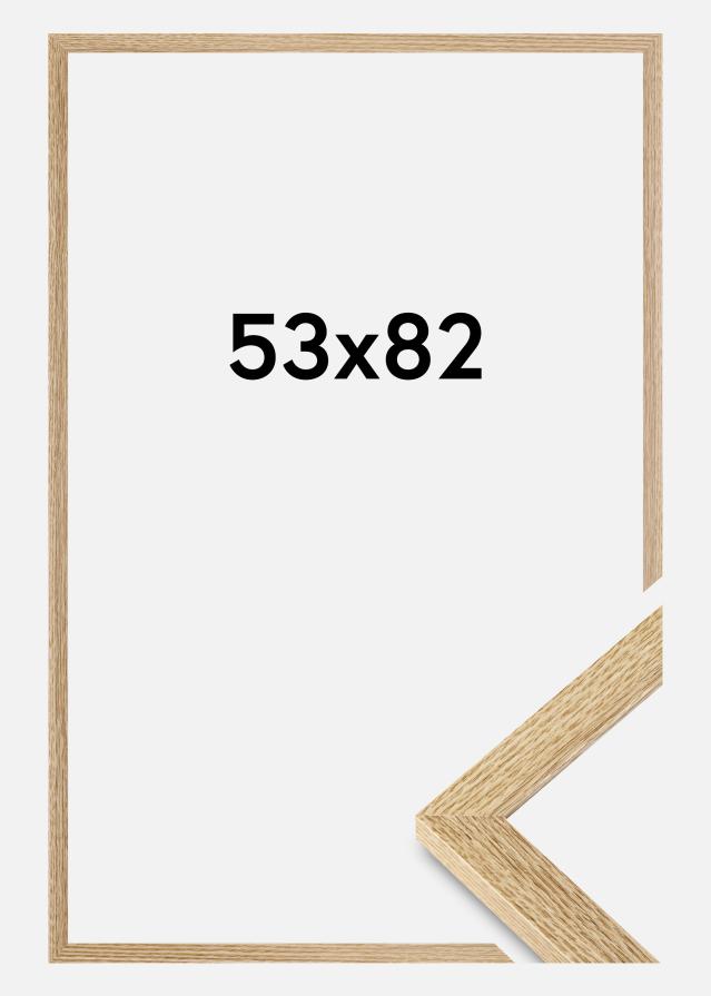 Jämtlands Ramfabrik Rahmen Selection Acrylglas Eiche 53x82 cm
