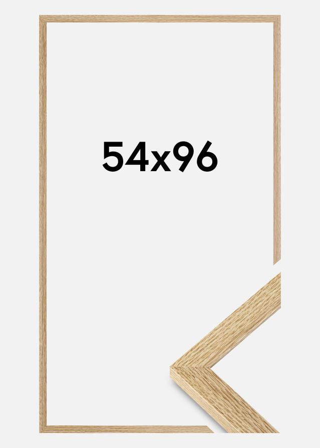 Jämtlands Ramfabrik Rahmen Selection Acrylglas Eiche 54x96 cm