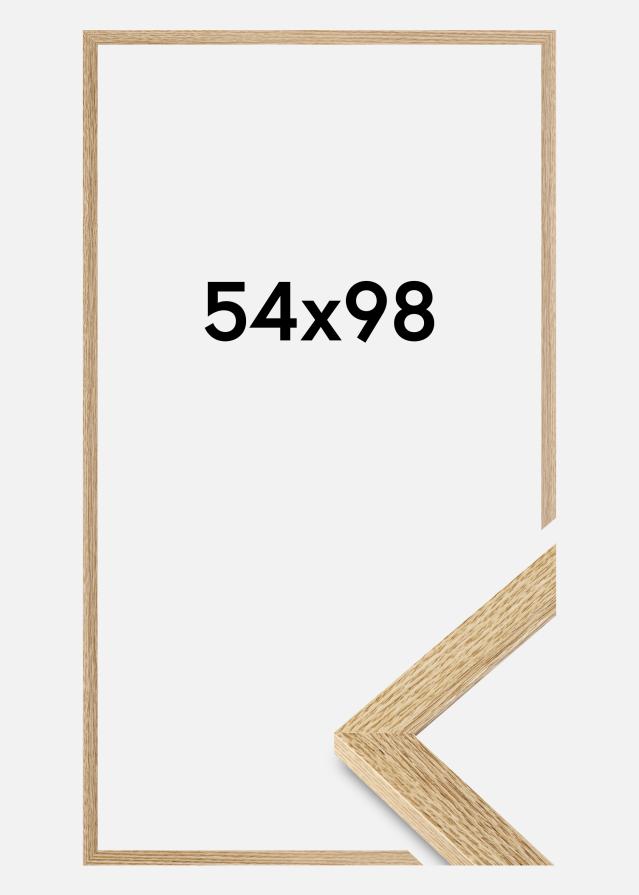 Jämtlands Ramfabrik Rahmen Selection Acrylglas Eiche 54x98 cm