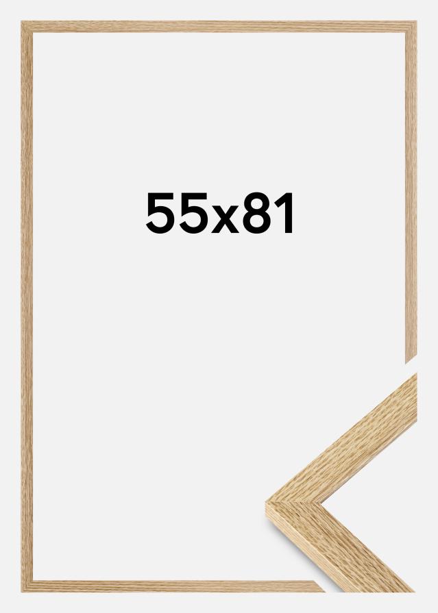 Jämtlands Ramfabrik Rahmen Selection Acrylglas Eiche 55x81 cm