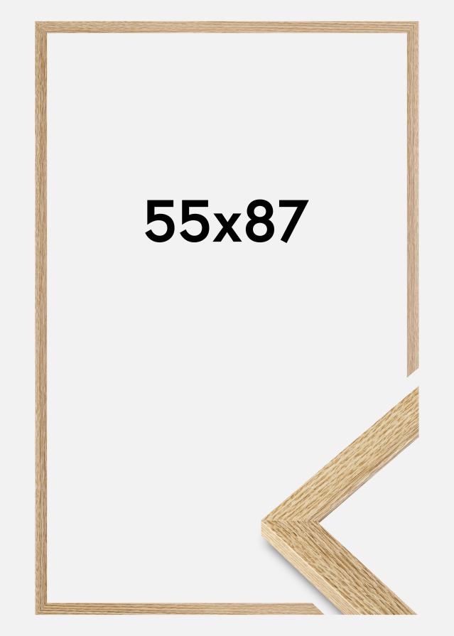 Jämtlands Ramfabrik Rahmen Selection Acrylglas Eiche 55x87 cm