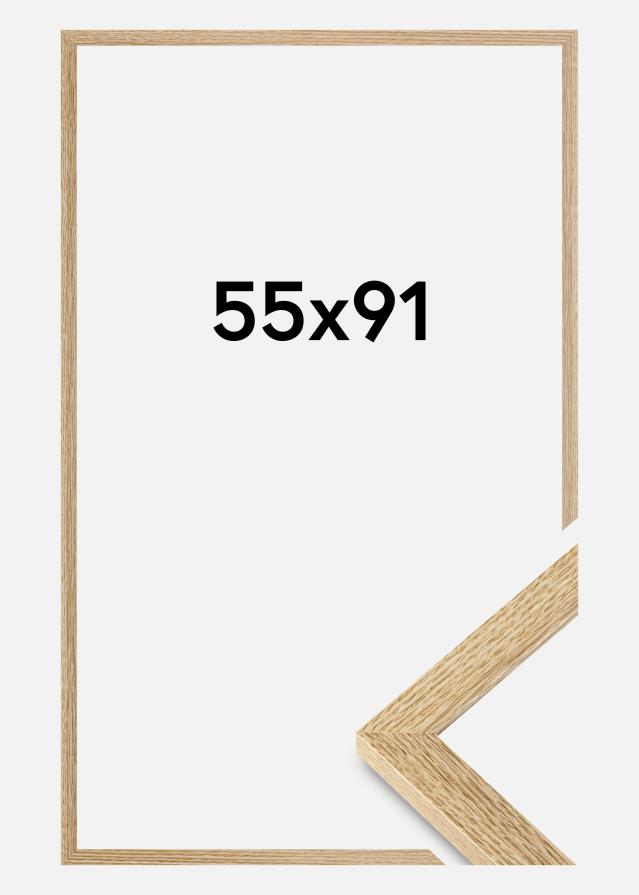 Jämtlands Ramfabrik Rahmen Selection Acrylglas Eiche 55x91 cm
