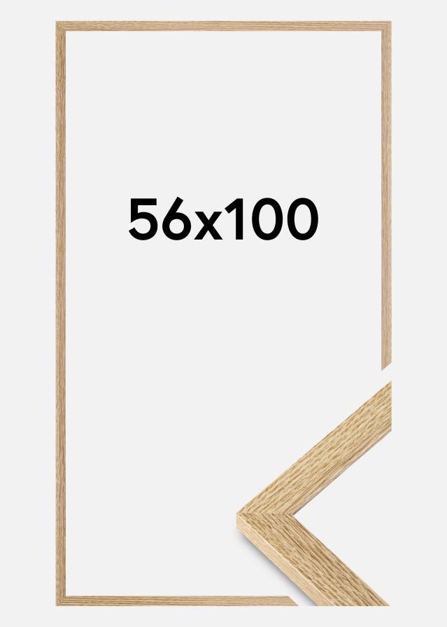 Jämtlands Ramfabrik Rahmen Selection Acrylglas Eiche 56x100 cm