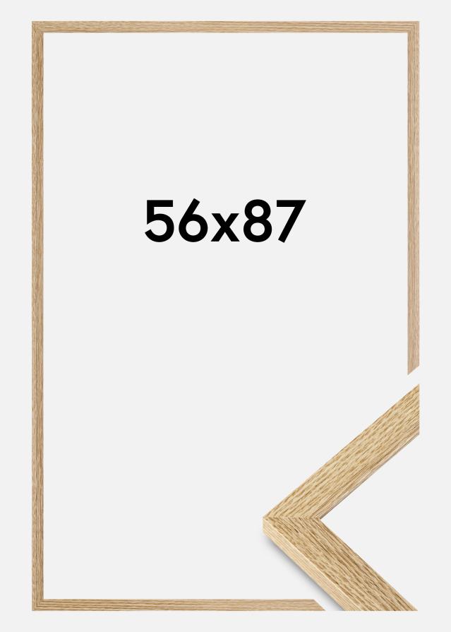 Jämtlands Ramfabrik Rahmen Selection Acrylglas Eiche 56x87 cm