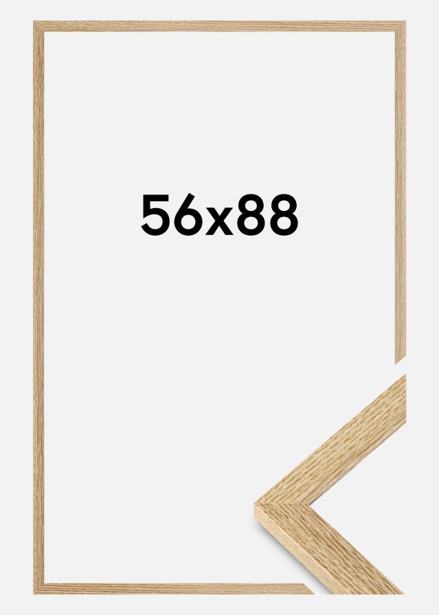 Jämtlands Ramfabrik Rahmen Selection Acrylglas Eiche 56x88 cm