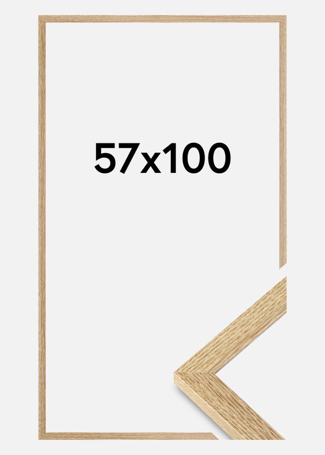 Jämtlands Ramfabrik Rahmen Selection Acrylglas Eiche 57x100 cm