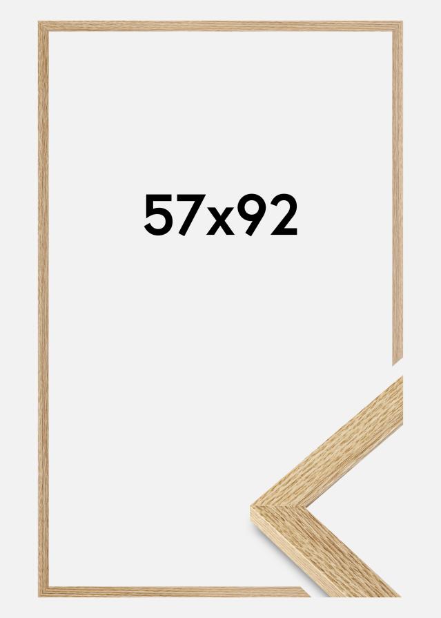 Jämtlands Ramfabrik Rahmen Selection Acrylglas Eiche 57x92 cm