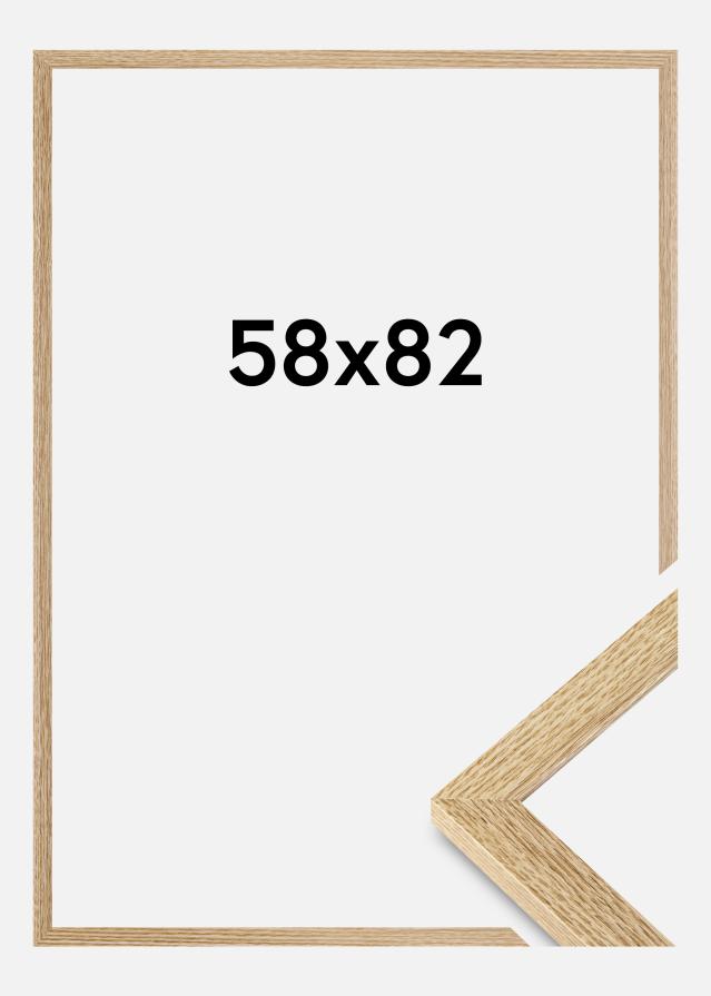 Jämtlands Ramfabrik Rahmen Selection Acrylglas Eiche 58x82 cm