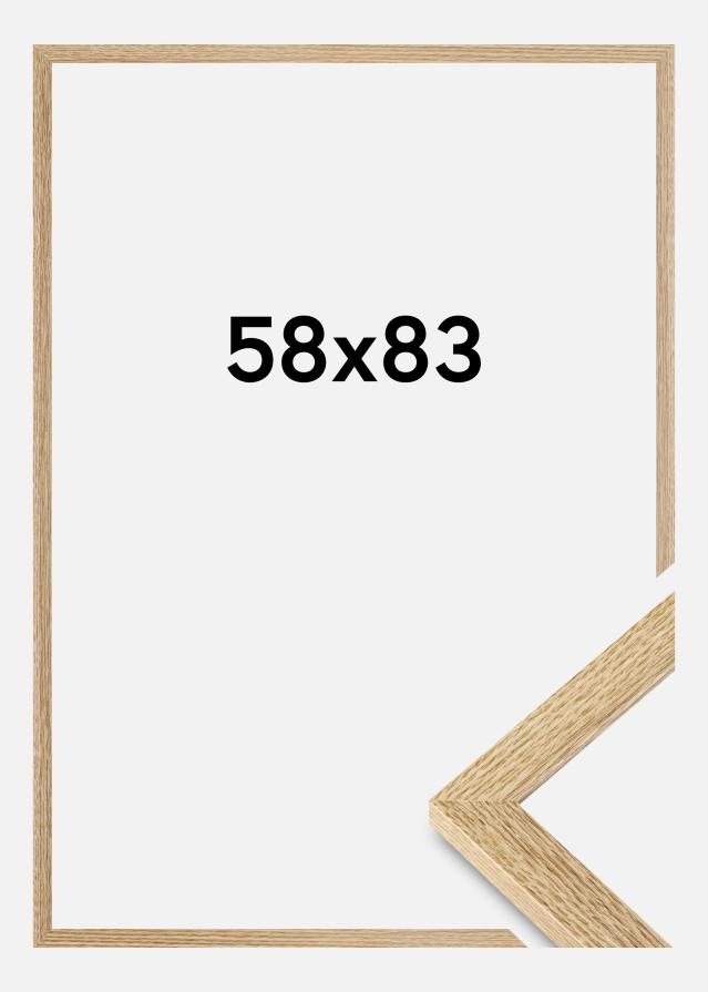Jämtlands Ramfabrik Rahmen Selection Acrylglas Eiche 58x83 cm