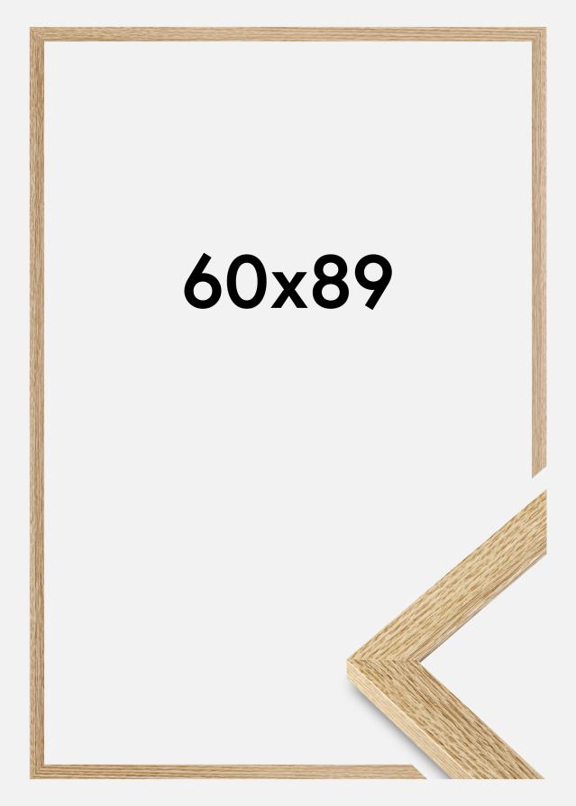 Jämtlands Ramfabrik Rahmen Selection Acrylglas Eiche 60x89 cm