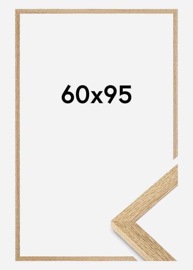 Jämtlands Ramfabrik Rahmen Selection Acrylglas Eiche 60x95 cm