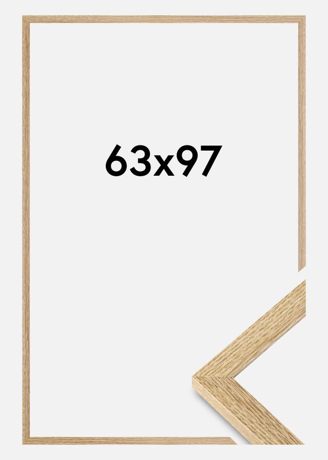 Jämtlands Ramfabrik Rahmen Selection Acrylglas Eiche 63x97 cm