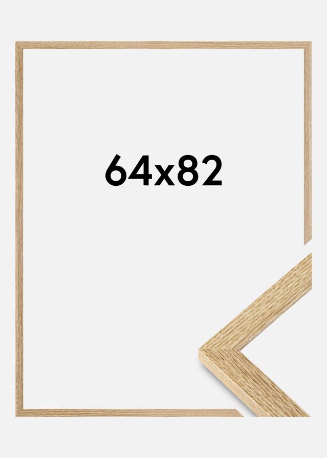 Jämtlands Ramfabrik Rahmen Selection Acrylglas Eiche 64x82 cm