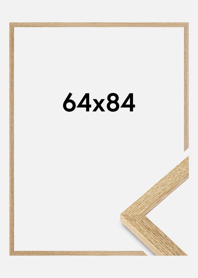 Jämtlands Ramfabrik Rahmen Selection Acrylglas Eiche 64x84 cm