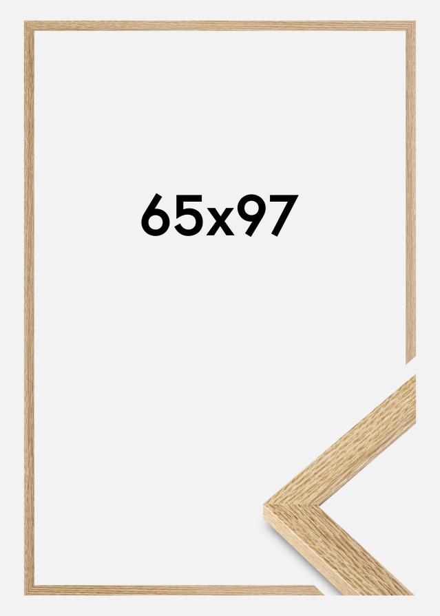 Jämtlands Ramfabrik Rahmen Selection Acrylglas Eiche 65x97 cm