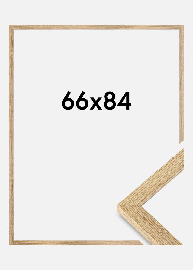 Jämtlands Ramfabrik Rahmen Selection Acrylglas Eiche 66x84 cm