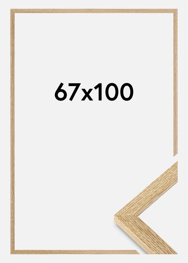 Jämtlands Ramfabrik Rahmen Selection Acrylglas Eiche 67x100 cm