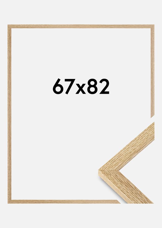 Jämtlands Ramfabrik Rahmen Selection Acrylglas Eiche 67x82 cm