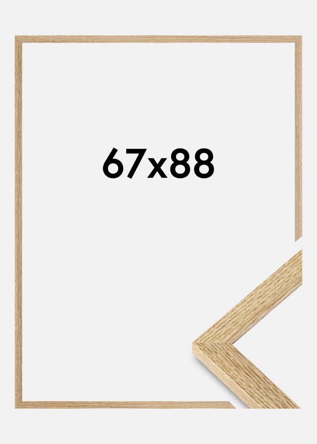 Jämtlands Ramfabrik Rahmen Selection Acrylglas Eiche 67x88 cm