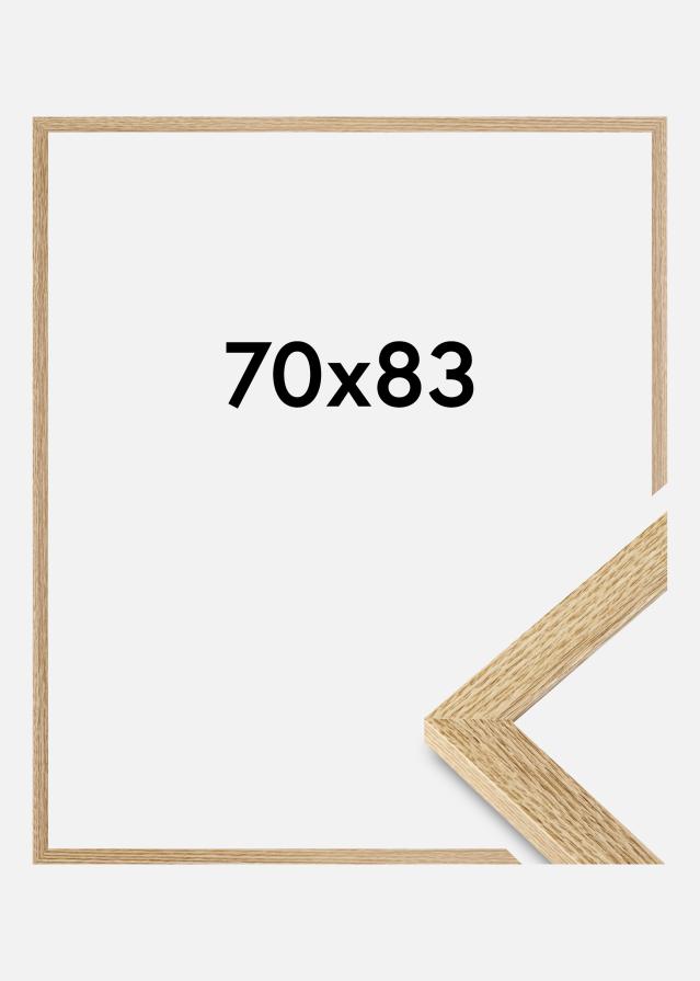 Jämtlands Ramfabrik Rahmen Selection Acrylglas Eiche 70x83 cm
