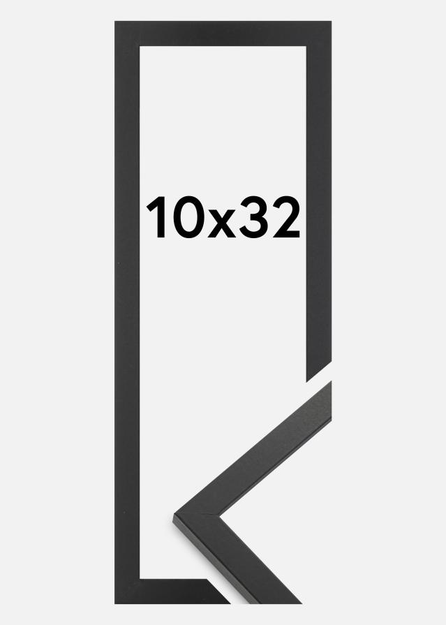Jämtlands Ramfabrik Rahmen Trendy Acrylglas Schwarz 10x32 cm