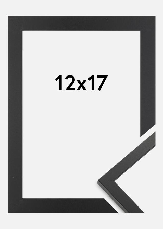 BGA Rahmen Trendy Acrylglas Schwarz 12x17 cm