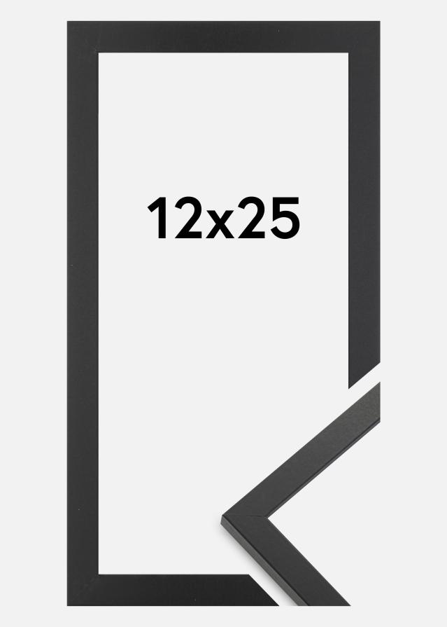 Jämtlands Ramfabrik Rahmen Trendy Acrylglas Schwarz 12x25 cm