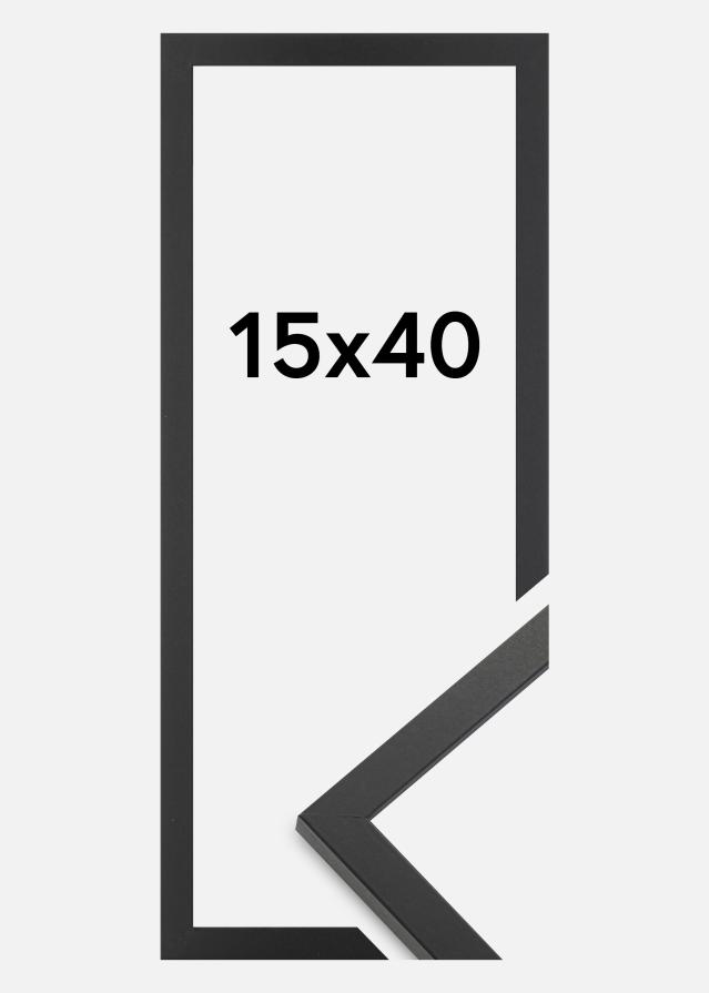 BGA Rahmen Trendy Acrylglas Schwarz 15x40 cm