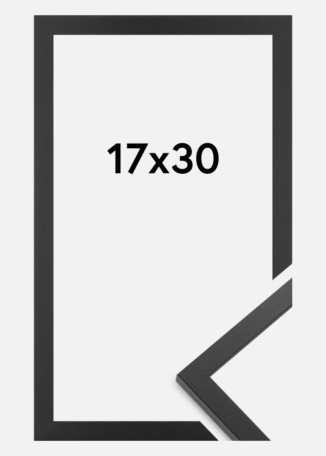 Jämtlands Ramfabrik Rahmen Trendy Acrylglas Schwarz 17x30 cm