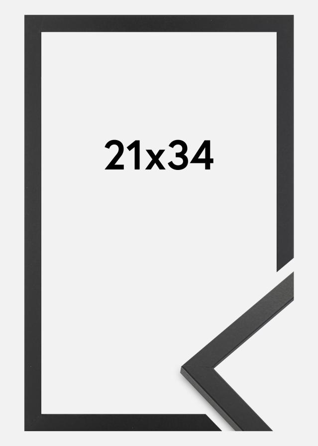 Jämtlands Ramfabrik Rahmen Trendy Acrylglas Schwarz 21x34 cm