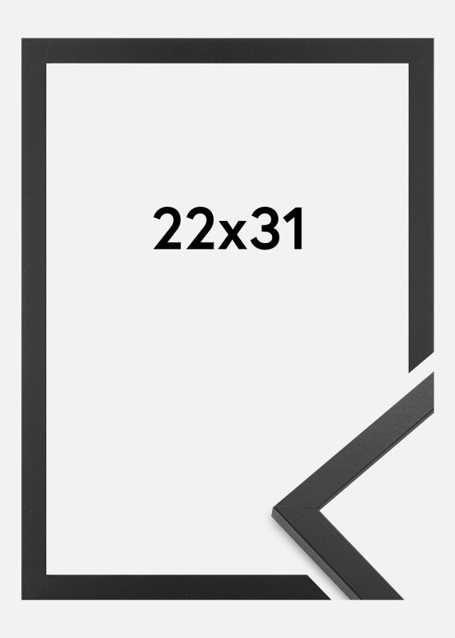 Jämtlands Ramfabrik Rahmen Trendy Acrylglas Schwarz 22x31 cm