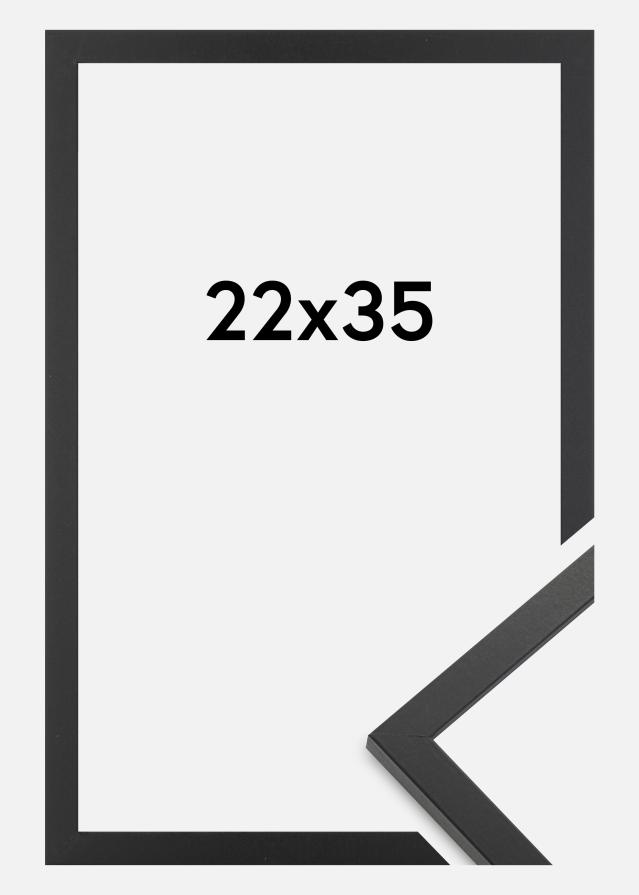 Jämtlands Ramfabrik Rahmen Trendy Acrylglas Schwarz 22x35 cm