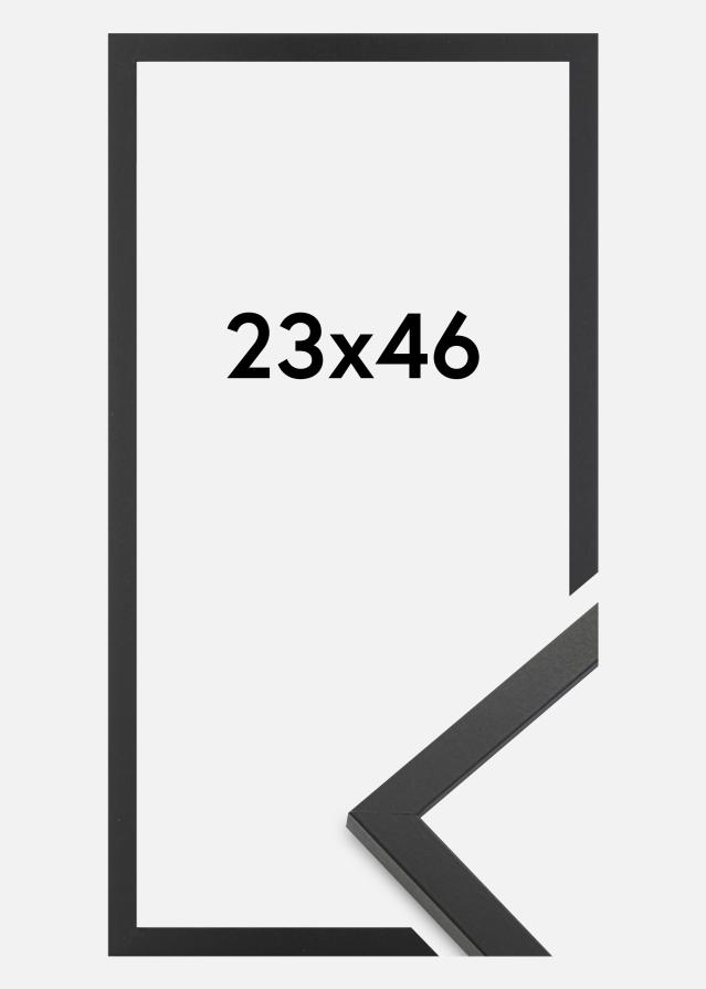 Jämtlands Ramfabrik Rahmen Trendy Acrylglas Schwarz 23x46 cm