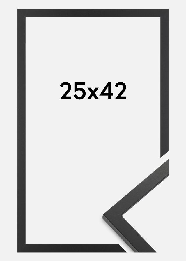 Jämtlands Ramfabrik Rahmen Trendy Acrylglas Schwarz 25x42 cm