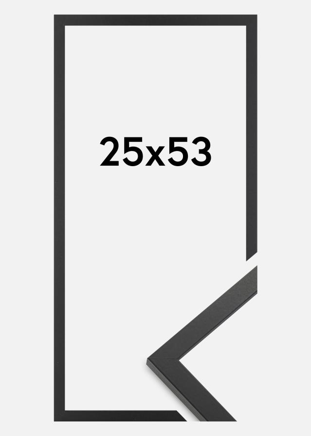 Jämtlands Ramfabrik Rahmen Trendy Acrylglas Schwarz 25x53 cm