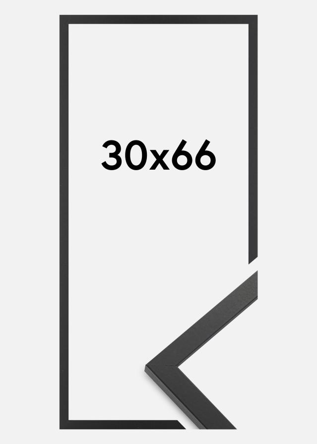 Jämtlands Ramfabrik Rahmen Trendy Acrylglas Schwarz 30x66 cm