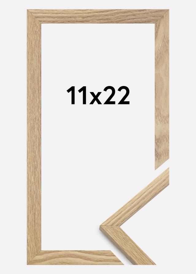 Jämtlands Ramfabrik Rahmen Trendy Acrylglas Eiche 11x22 cm