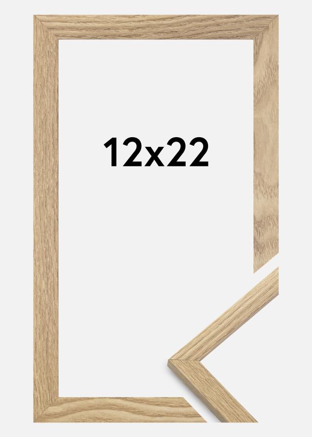 Jämtlands Ramfabrik Rahmen Trendy Acrylglas Eiche 12x22 cm
