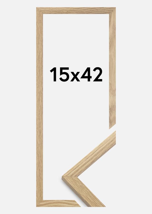 Jämtlands Ramfabrik Rahmen Trendy Acrylglas Eiche 15x42 cm