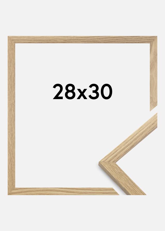 Jämtlands Ramfabrik Rahmen Trendy Acrylglas Eiche 28x30 cm