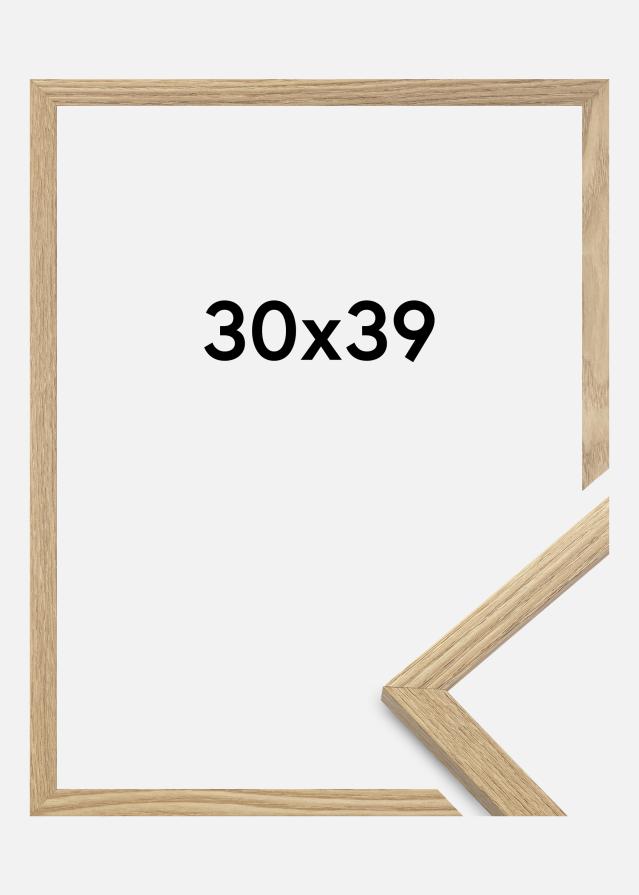 Jämtlands Ramfabrik Rahmen Trendy Acrylglas Eiche 30x39 cm