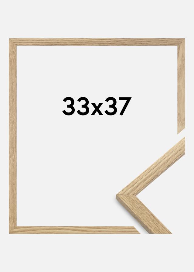 Jämtlands Ramfabrik Rahmen Trendy Acrylglas Eiche 33x37 cm