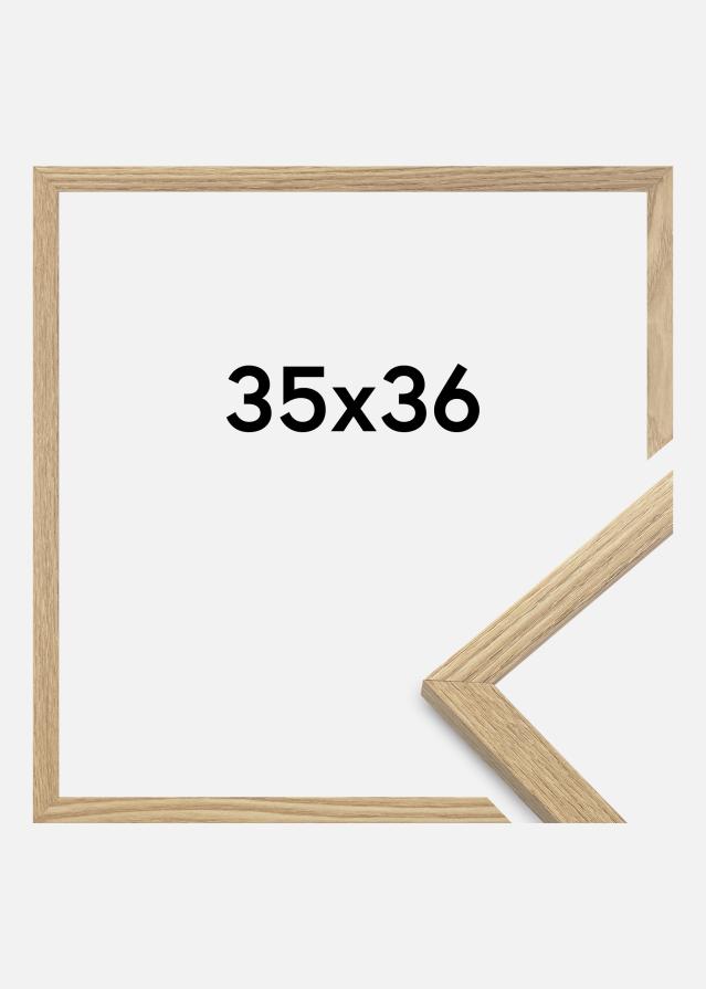 Jämtlands Ramfabrik Rahmen Trendy Acrylglas Eiche 35x36 cm