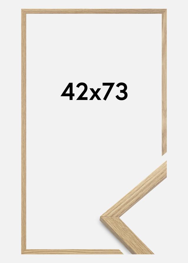 Jämtlands Ramfabrik Rahmen Trendy Acrylglas Eiche 42x73 cm