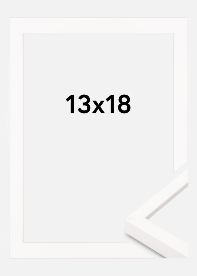 Innova Bilderrahmen Weiss Schmal 13 x 18 cm