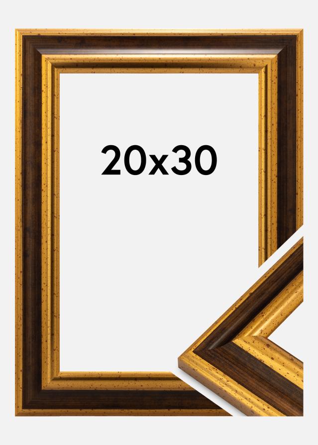 Jämtlands Ramfabrik Rahmen Aberystwyth Acrylglas Gold 20x30 cm