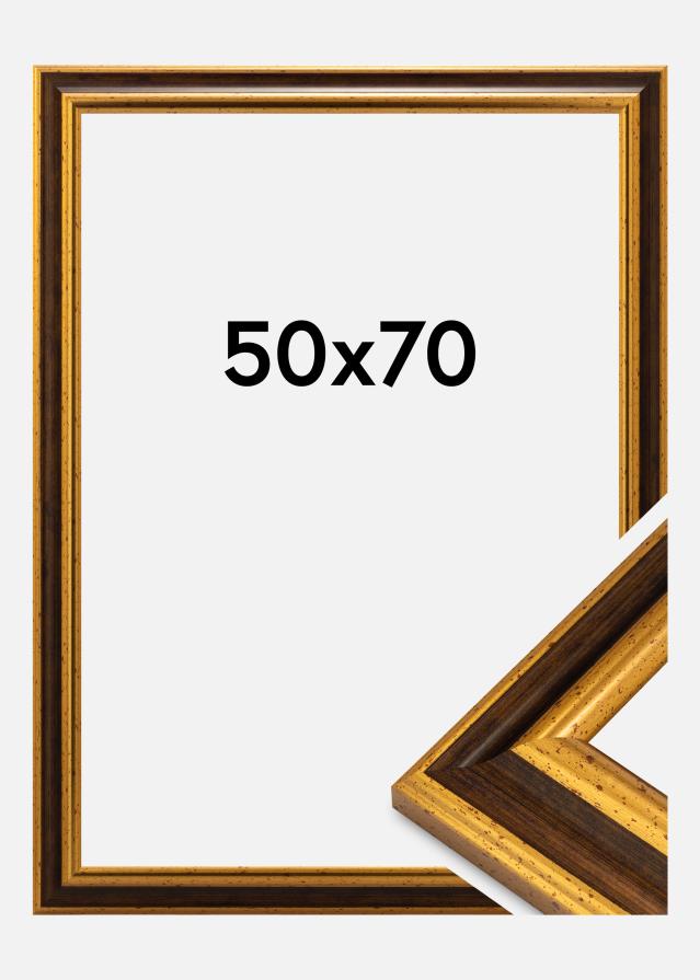Jämtlands Ramfabrik Rahmen Aberystwyth Acrylglas Gold 50x70 cm